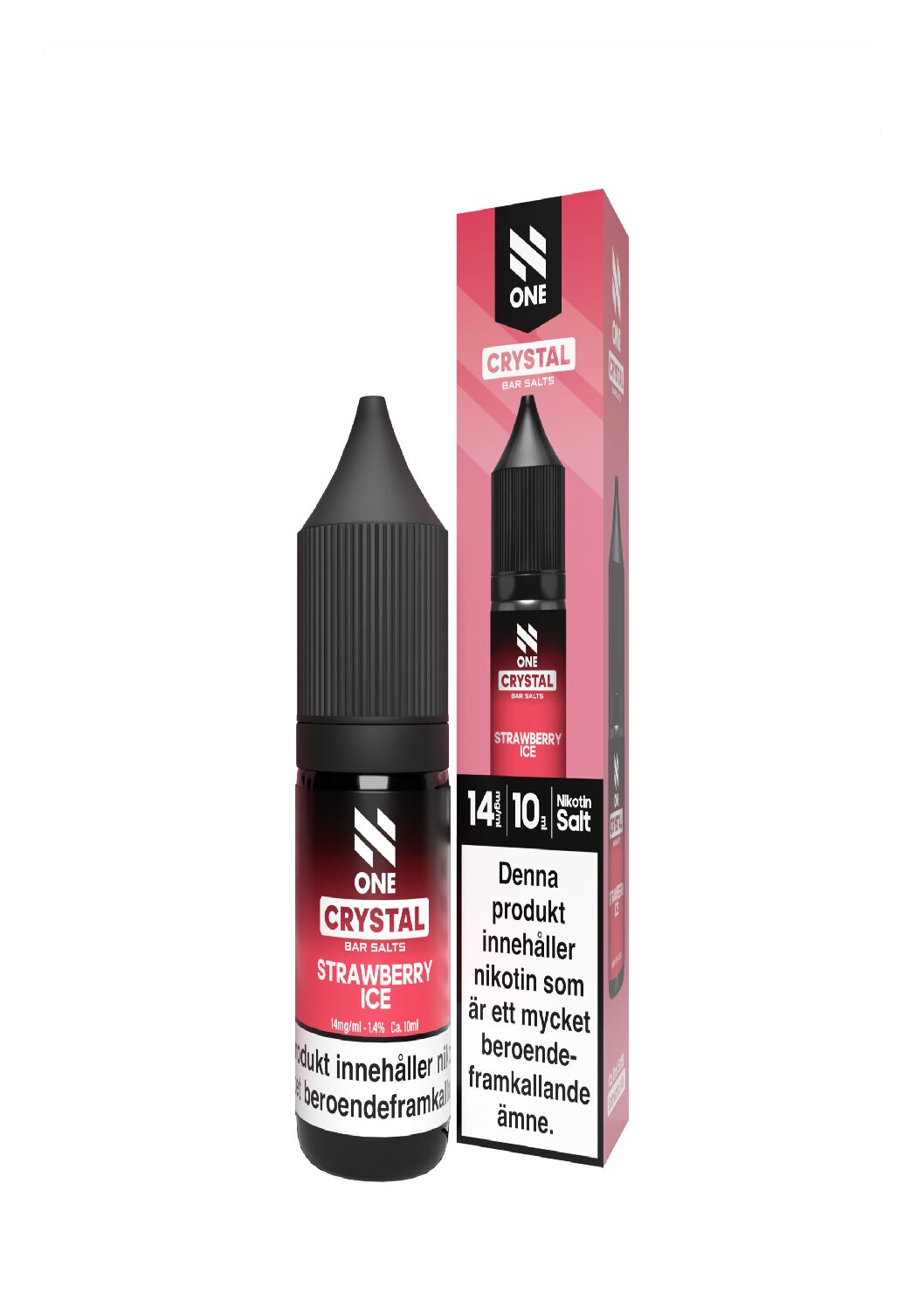 N One | Strawberry Ice | 10ml E-Juice | 14mg Saltnikotin