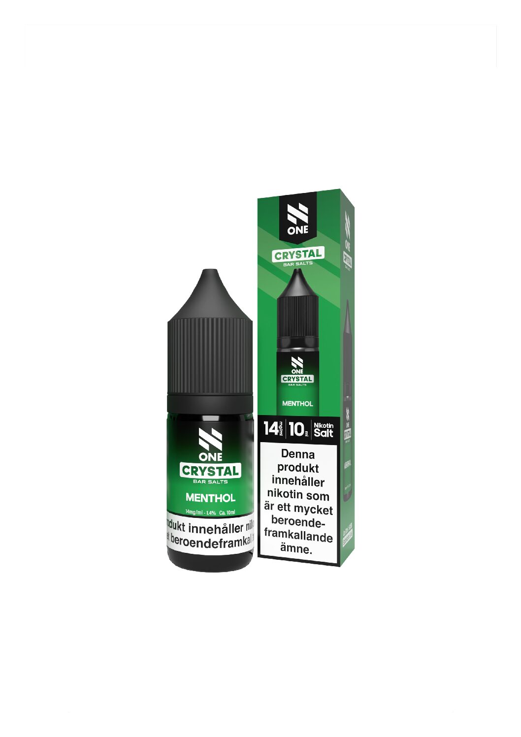 N One Menthol 10ml E-Juice 14mg Saltnikotin